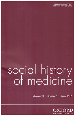 Social History of Medicine - Tillack-Graf